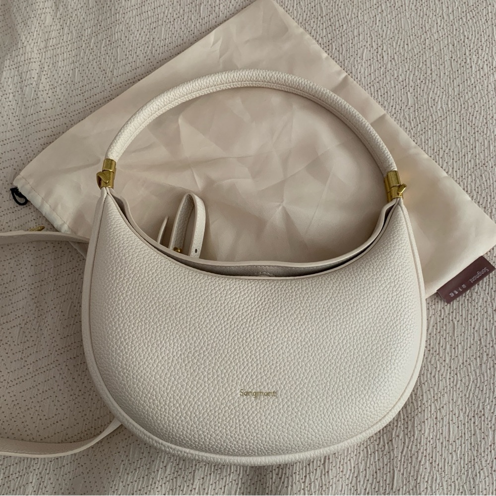 Ivory Crescent crossbody/convertible bag